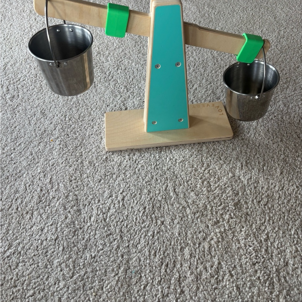 Wooden Lovevery Balance Scale Toy
